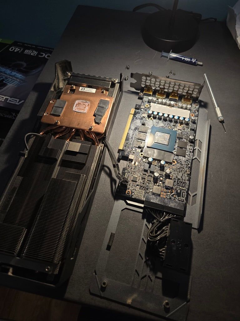 MSI RTX 3060 Ventus 2X — реална снимка на компонент