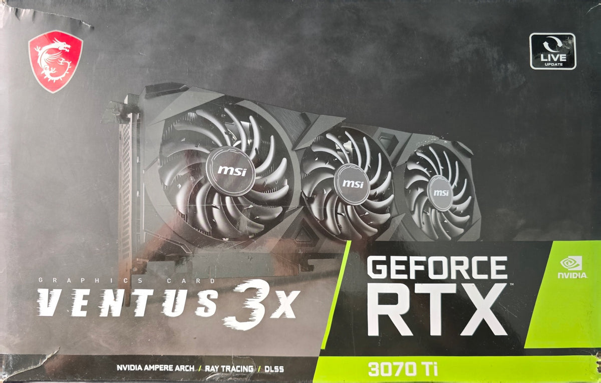 MSI GeForce RTX 3070 Ti Ventus 3X 8G — original product photo