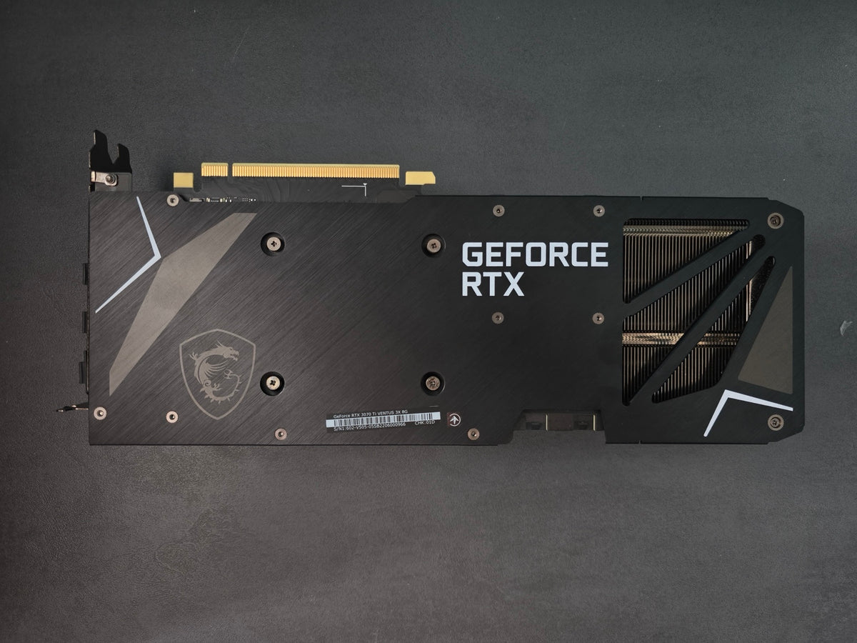 MSI GeForce RTX 3070 Ti Ventus 3X 8G — original product photo