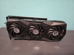 MSI RTX 3070 Ti Gaming X Trio — реална снимка под ъгъл